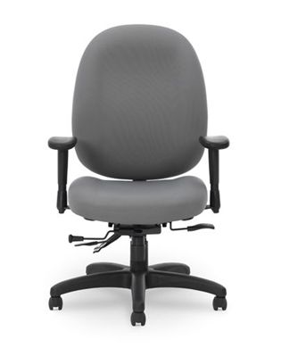 Picture of Contour Seat Office Task High Back Swivel Arm Chair
