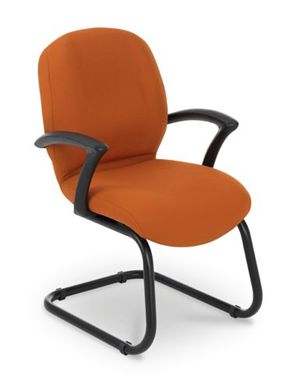 Picture of Rocking Motion Sled Base Guest Side Chairs with Arms