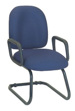 Picture of Sled Base Fixed Arm Guest Side Padded Chair