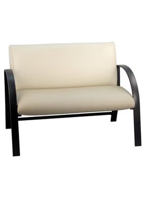 Picture of Contemporary Reception Lounge 2 Person Loveseat Chair