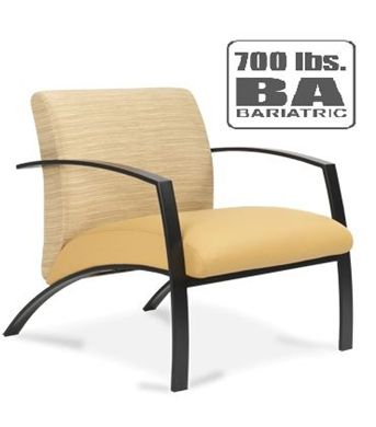 Picture of Contemporary and Stylish Reception Lounge 700 Lbs Bariatric Arm Chair