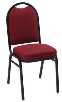 Picture of  Banquet Café Armless Stack Chair with 3” Upholstered Seat