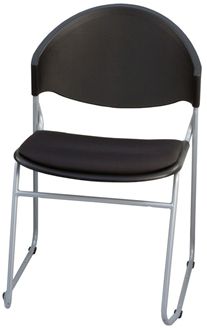 Picture of Sled Base Poly Stack Armless Chair