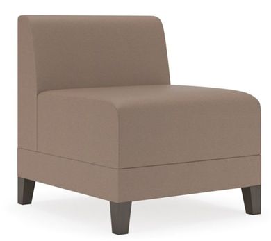 Picture of Contemporary Reception Lounge Armless Club Chair Sofa