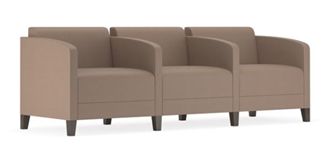 Picture of Contemporary Reception Lounge Modular 3 Seat Tandem Seating