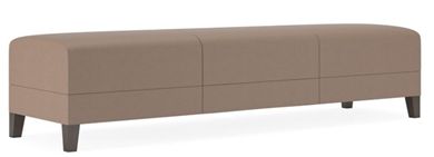Picture of Contemporary Reception Lounge Modular 3 Seat Tandem Bench Seating