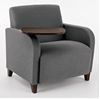 Picture of Heavy Duty Reception Lounge Bariatric Club Chair Sofa with Tablet, 500 LBS.