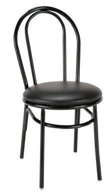 Picture of Heavy Duty Café Metal Frame Armless Padded Chair