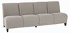 Picture of Heavy Duty Reception Lounge 4 Chair Tandem Modular Sofa Seating