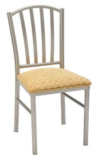 Picture of  Banquet Café Armless Chair with 2" Upholstered Seat
