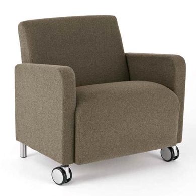 Picture of Reception Lounge Heavy Duty Mobile Bariatric Club Chair Sofa, 500 LBS.