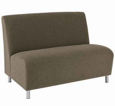 Picture of Reception Lounge Heavy Duty Armless Loveseat Sofa