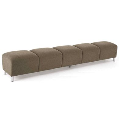 Picture of Reception Lounge Heavy Duty 5 Seat Backless Bench