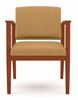 Picture of A Reception Lounge Wood Open Arm Guest Chair