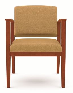 Picture of A Reception Lounge Wood Open Arm Guest Chair