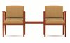 Picture of A Reception Lounge 2 Chair Tandem Seating with Connecting Table