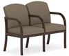 Picture of . Reception Lounge Transitional 2 Seat Modular Tandem Seating