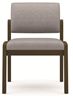 Picture of Open Back Reception Lounge Guest Visitor Armless  Chair