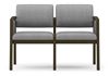 Picture of Open Back Reception Lounge 2 Chair Modular Tandem Seating