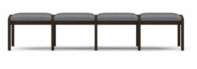 Picture of Open Back Reception Lounge Backless 4 Seat Bench