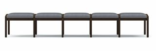 Picture of Open Back Reception Lounge Backless 5 Seat Bench