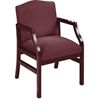 Picture of Traditional Reception Lounge Wood Arm Guest Chair