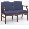 Picture of - Reception Lounge Traditional 2 Chair Modular Tandem Seating