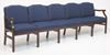 Picture of - Reception Lounge Traditional 5 Chair Modular Tandem Seating