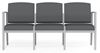 Picture of Steel Reception Lounge Contemporary 3 Chair Modular Tandem Seating 