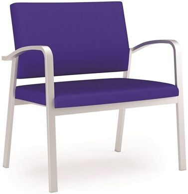 Picture of Steel Lounge Reception Contemporary Bariatric Guest Arm Chair, 750 LBS.