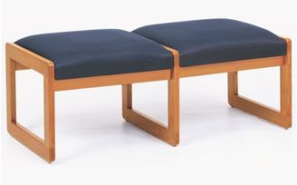 Picture of Bench Seating Backless 2 Seat Lounge Sled Base 