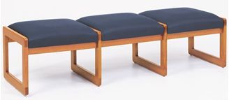 Picture of Bench Seating Backless 3 Seat Lounge Sled Base 