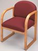 Picture of Round Back Sled Back Reception Lounge Guest Arm Chair