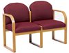 Picture of Round Back Sled Back 2 Chair Modular Tandem Reception Lounge Seating