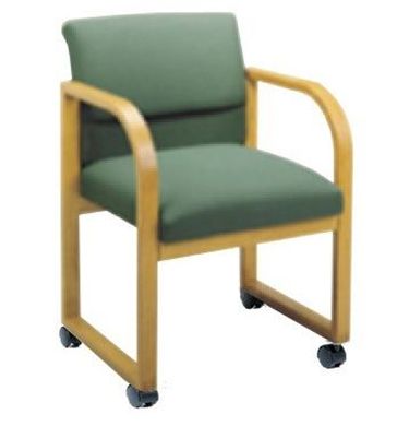 Picture of Square Back Sled Back Reception Lounge Mobile Guest Arm Chair
