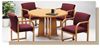 Picture of Veneer 36" Round Meeting Conference Table