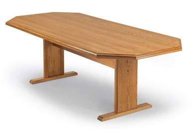 Picture of Veneer 96" Octagonal Meeting Conference Table