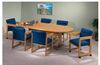 Picture of Veneer 96" Oval Meeting Conference Table