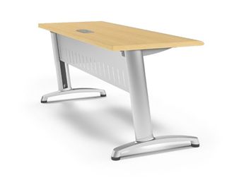 Picture of Abco Z Series 20" x 36" Training Table with Fixed Modesty Panel