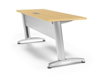 Picture of Abco Z Series 20" x 36" Training Table with Fixed Modesty Panel