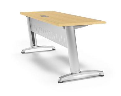 Picture of Abco Z Series 30" x 36" Training Table with Fixed Modesty Panel