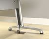 Picture of Abco Z Series 20" x 36" Tilt Top Training Table with Fixed Modesty Panel