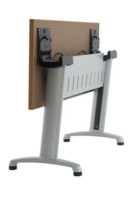 Picture of Abco Z Series 20" x 42" Tilt Top Training Table with Fixed Modesty Panel