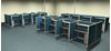 Picture of Room Planning of 48"W 20 Person Cubicle Desk Workstation with Filing Pedestals