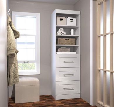 Picture of 25" STORAGE UNIT WITH 3-DRAWER SET