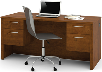 Picture of  Home Office Desk Station with  Dual Pedestal And Draws.
