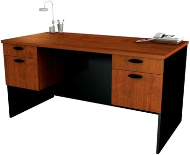 Picture of Administrative Workstation With Drawers And Pedestals