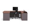 Picture of Contemporary U-Shaped Workstation With Pedestal And File Drawers
