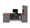 Picture of Contemorary U-Shaped Workstation With Hutch And Drawers