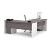 Picture of Contemporary L-Shaped Workstation With Pedestal And Drawers